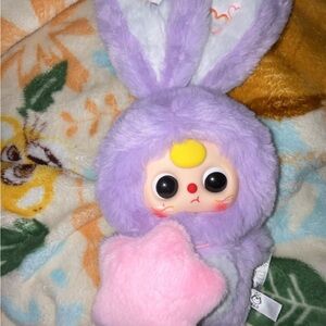 Baby Three purple bunny